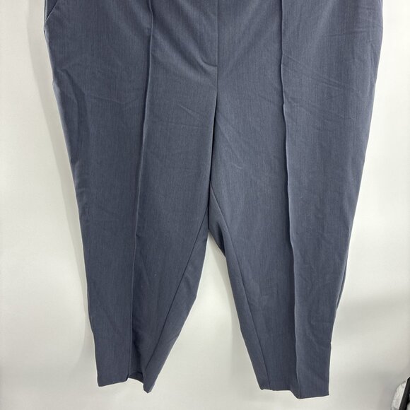 Nine West Womens Pants 3XL Crop Relaxed Mid Rise Pull On Stretch Dress Slacks - Picture 2 of 8